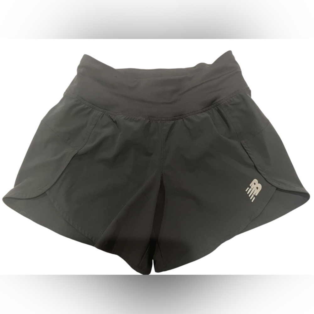 New Balance Women’s Impact Running Shorts in Black in size XS